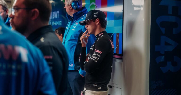 El alentador mensaje de Alpine tras el choque de Franco Colapinto en la qualy de Bakú