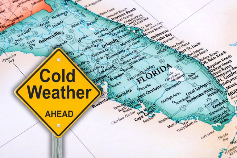 Nuevo frente frío en Florida: a cuánto bajarán las temperaturas esta semana?
