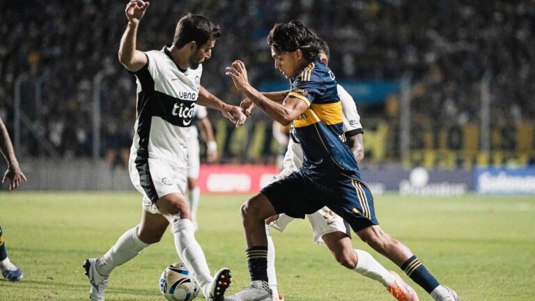 Boca se lo dio vuelta y le ganó 2-1 a Olimpia en un amistoso en San Nicolás