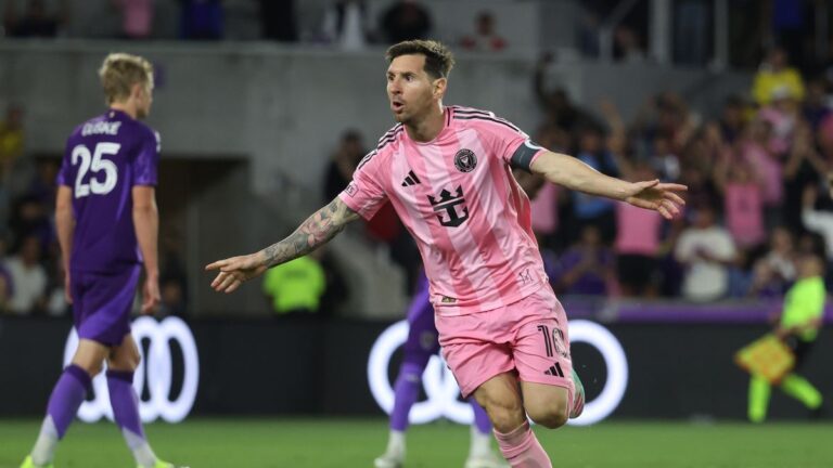 El doblete y chicanas de Lionel Messi en el clásico ante Orlando City: «Te firmo un autógrafo?»
