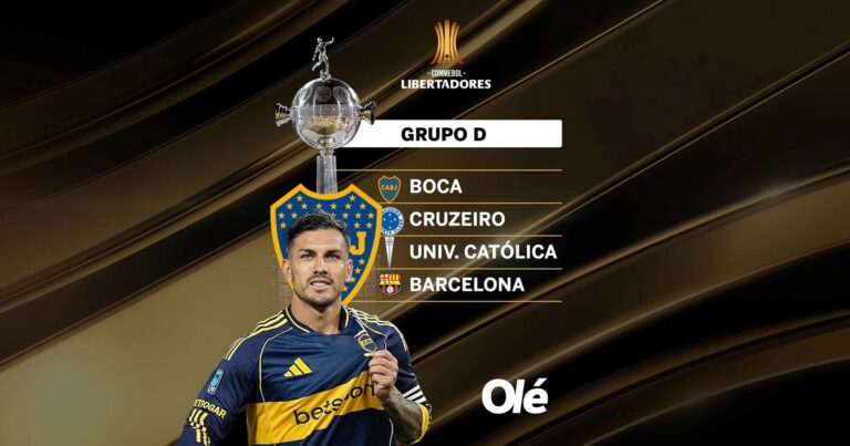 Con Boca: qué dice la prensa internacional del grupo que les tocó a Cruzeiro, Católica y Barcelona