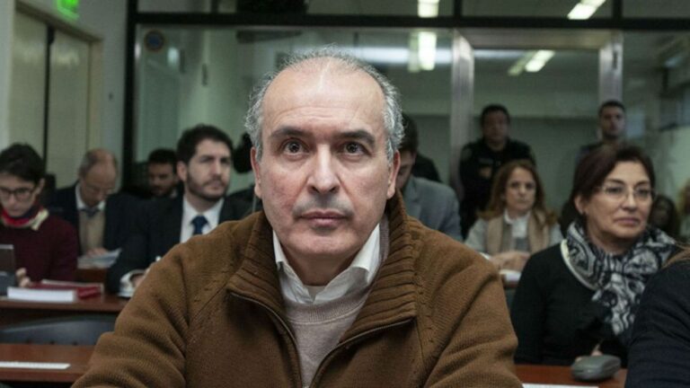 José López durante una audiencia judicial