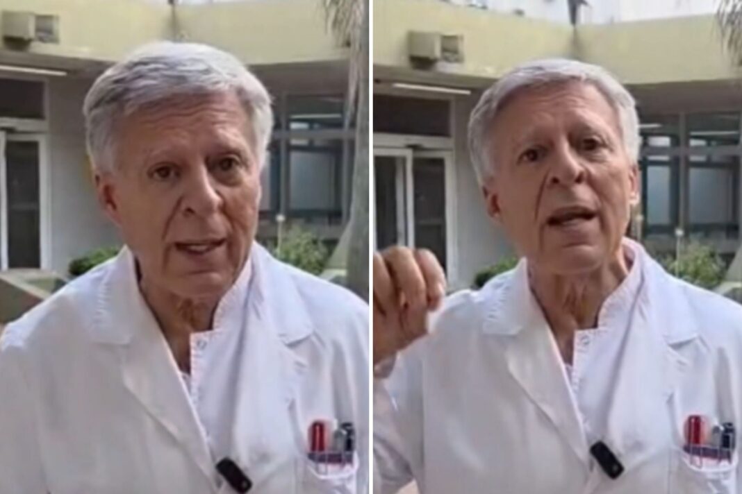 Doctor Daniel López Rosetti hablando sobre hábitos saludables y longevidad.