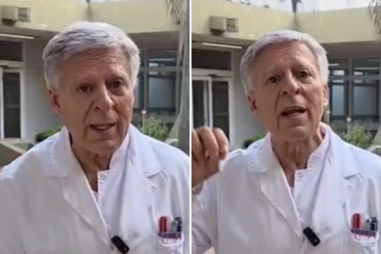 Doctor Daniel López Rosetti hablando sobre hábitos saludables y longevidad.