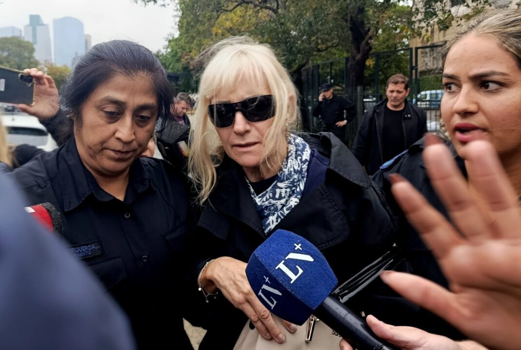 Ilustración de un edificio de departamentos en Argentina.