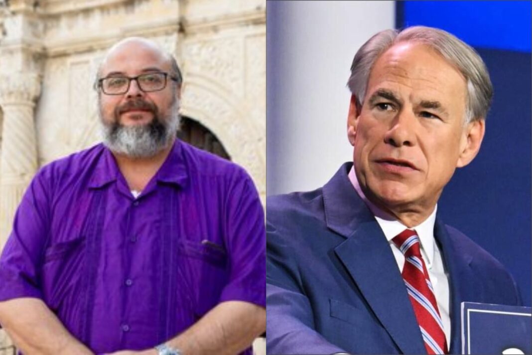 Ernesto Rodríguez III, historiador y curador del Álamo en San Antonio, Texas.