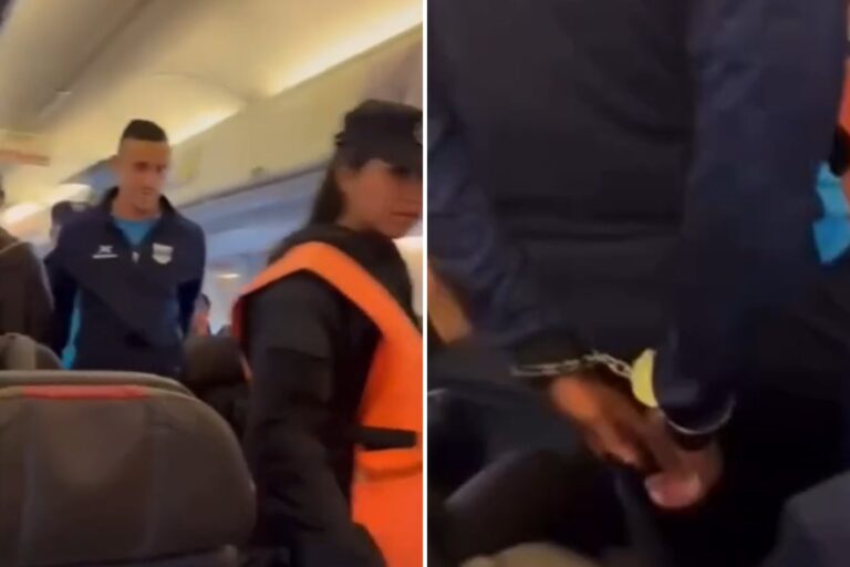 Emiliano Endrizzzi, futbolista de Gimnasia y Esgrima de Jujuy, imputado por incidente en avión.