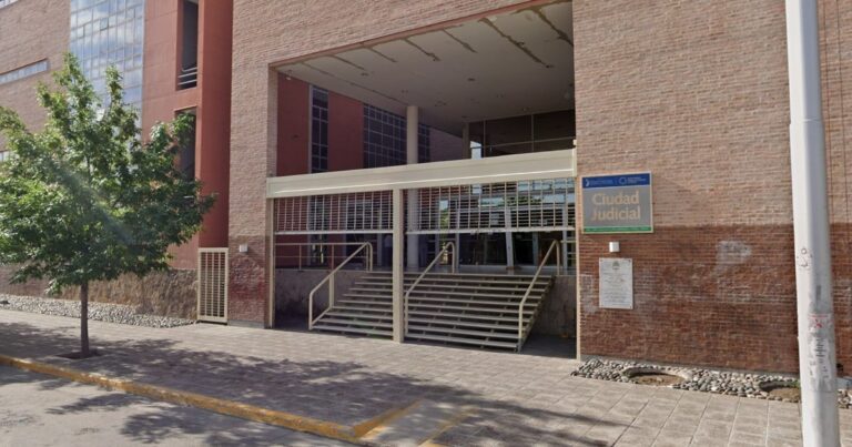 Edificio de tribunales de Justicia en la provincia de Río Negro