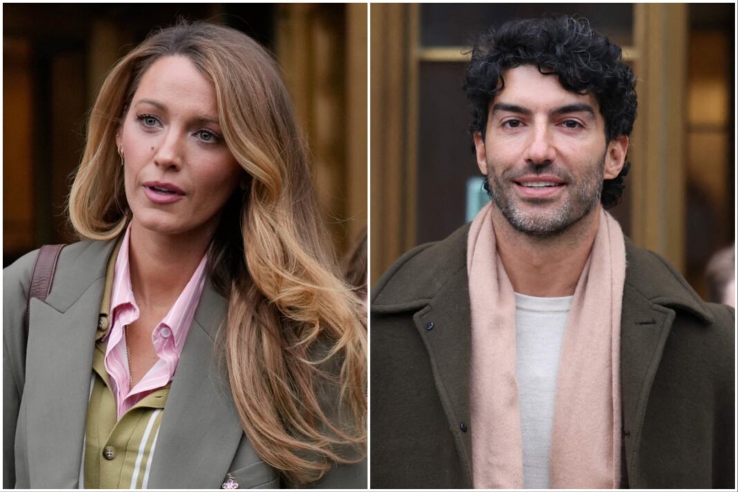 Blake Lively y Justin Baldoni en un evento público.
