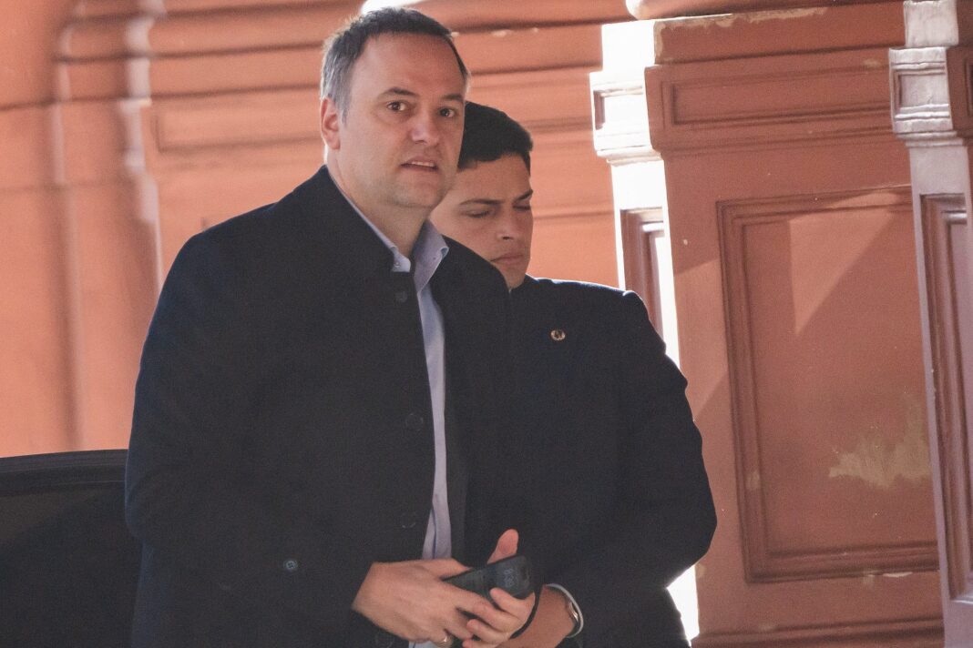 Fotografía de Nicolás Posse, Jefe de Gabinete de la Nación.