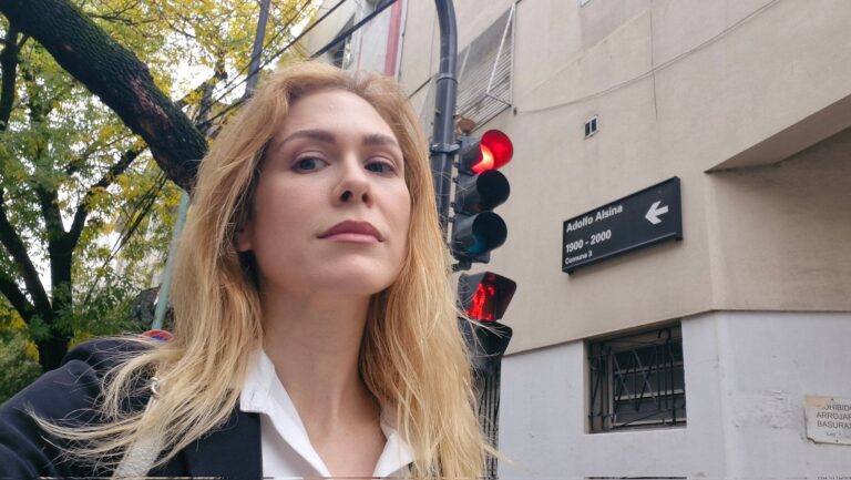 La diputada Lilia Lemoine durante una sesión en el Congreso de la Nación.