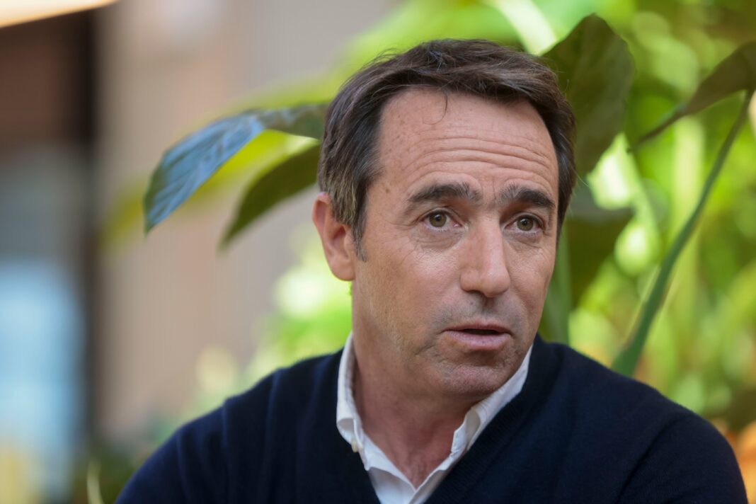 Marcos Galperin, fundador de Mercado Libre, en un evento corporativo