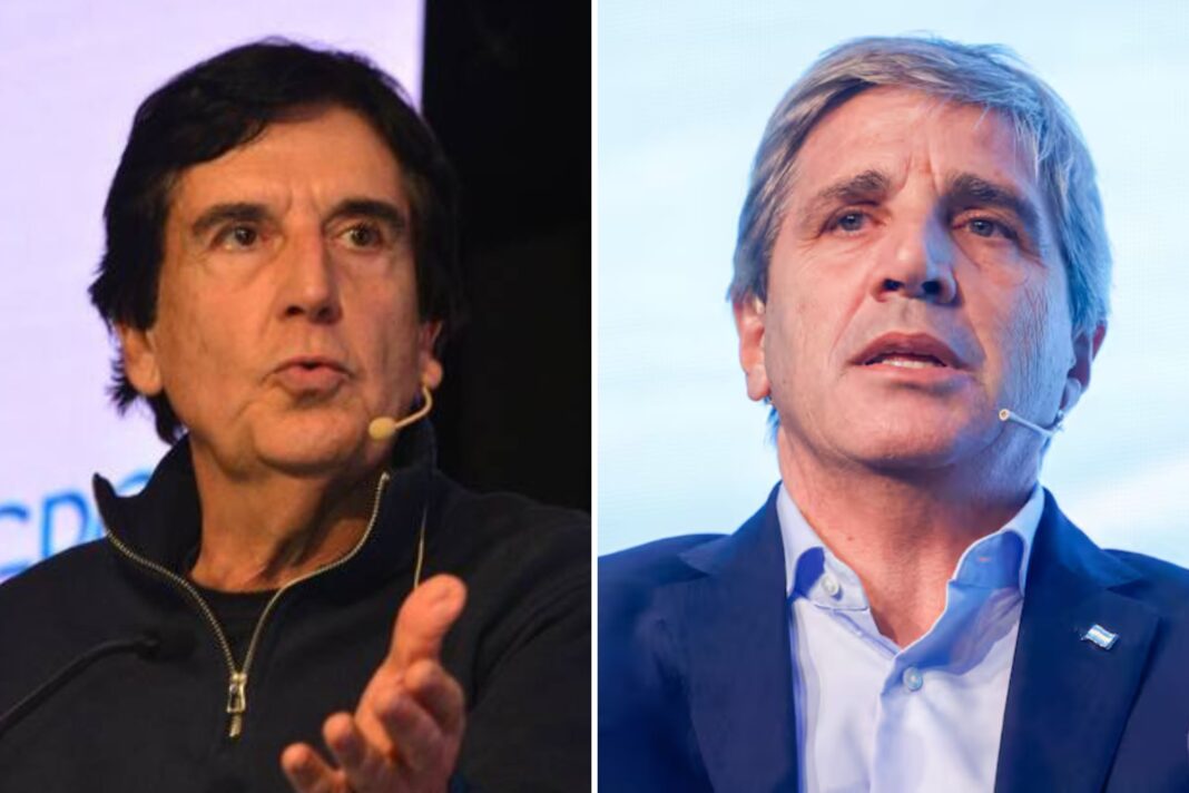Carlos Melconian, economista, durante una entrevista.