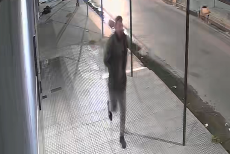 Escena del crimen en La Matanza con perimetral policial