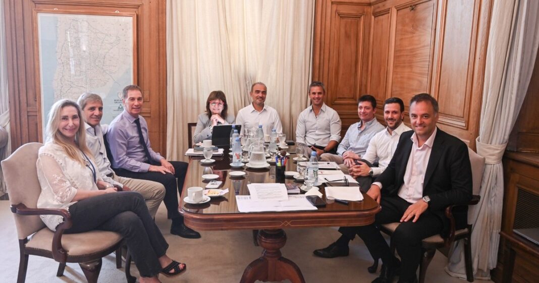 Reunión de la mesa política de La Libertad Avanza en Casa Rosada