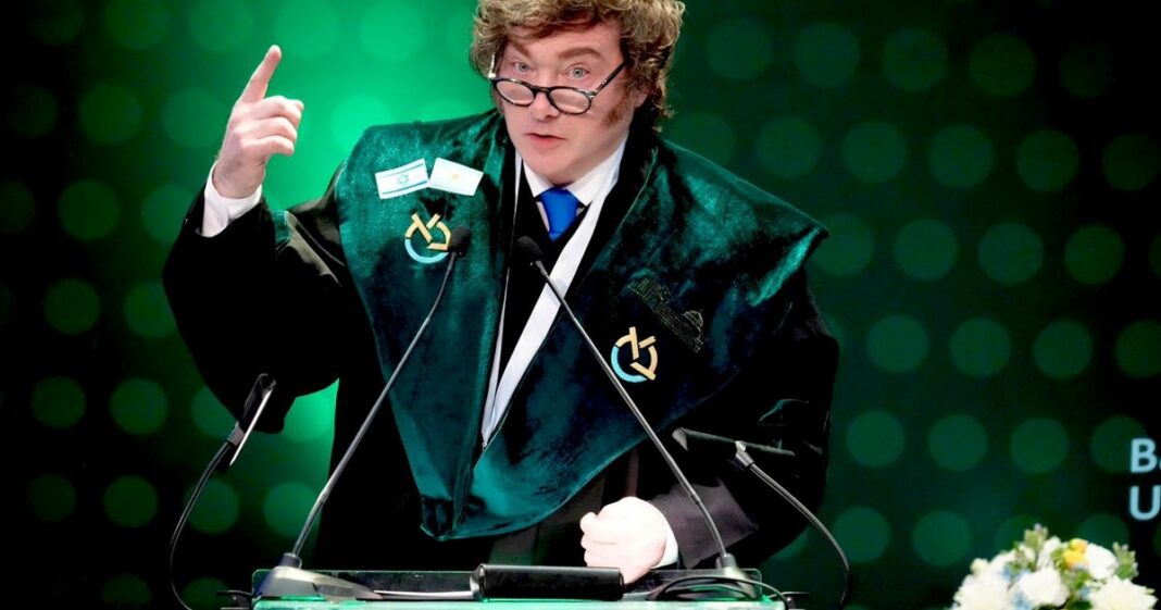 Vista del edificio de la Casa Rosada en Buenos Aires