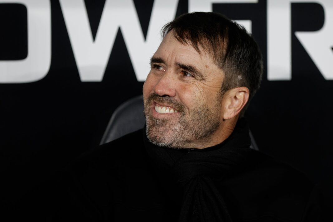 Eduardo Coudet en conferencia de prensa tras la clasificación de River Plate ante San Lorenzo