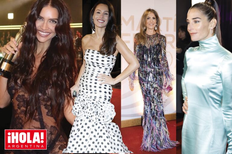 Entrega de premios Martín Fierro de la Moda 2024 con conductores y homenajeados