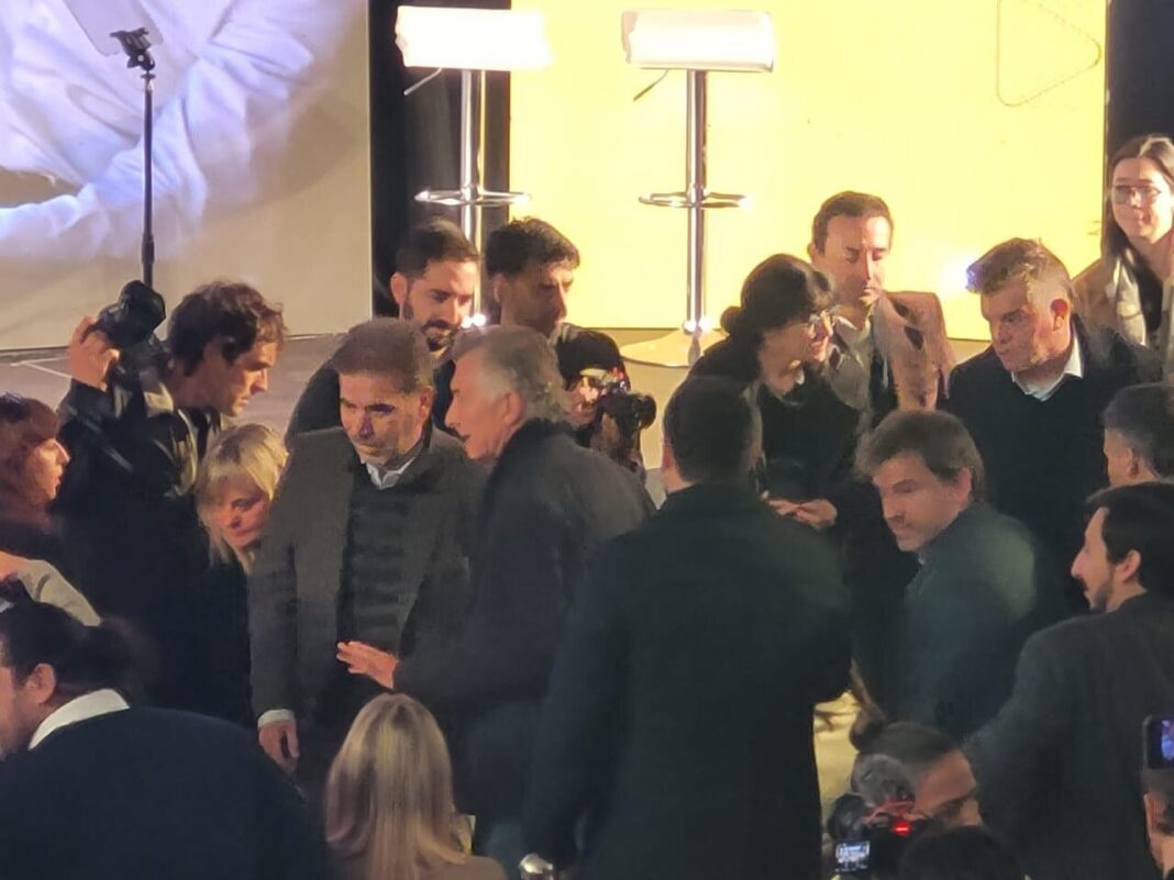 Mauricio Macri en acto de Pro en Club Galicia de Olivos