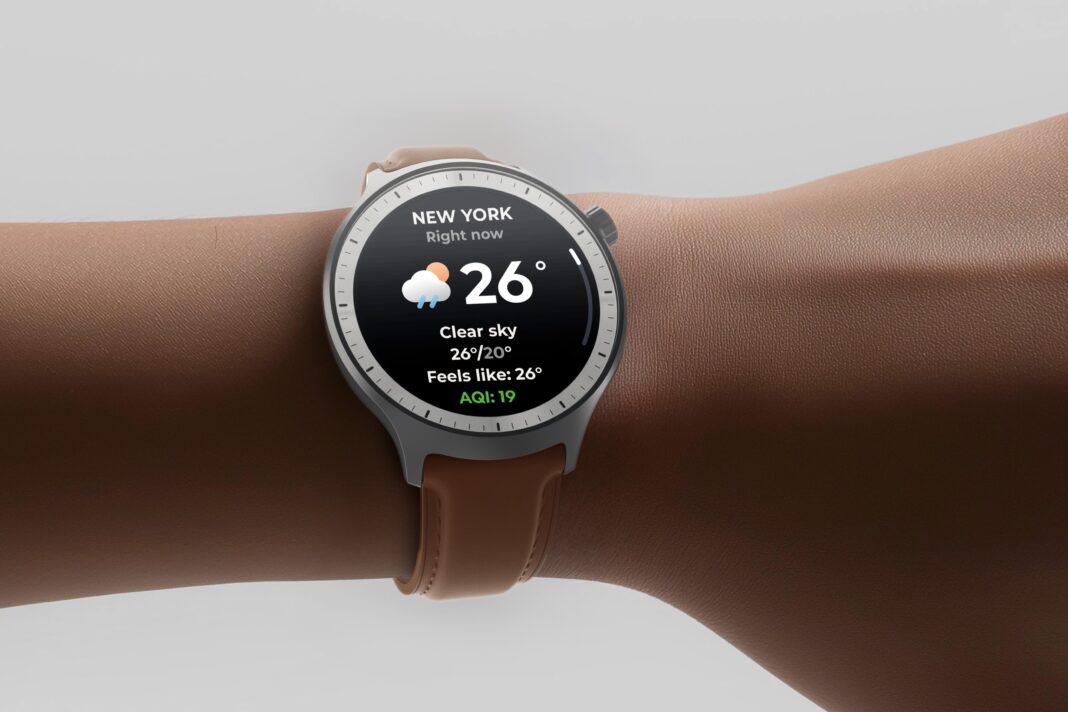 Moto Watch de Motorola en su versión deportiva, con pantalla circular y malla de silicona